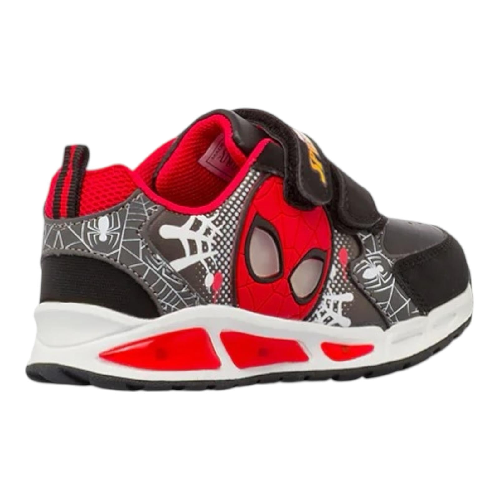 Scarpa Strappo e Luci Bambino Spiderman