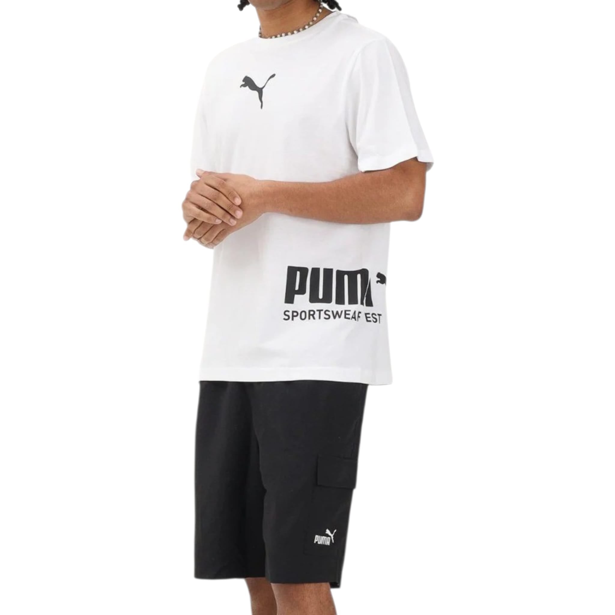 PUMA T SHIRT E SHORT 694673 02
