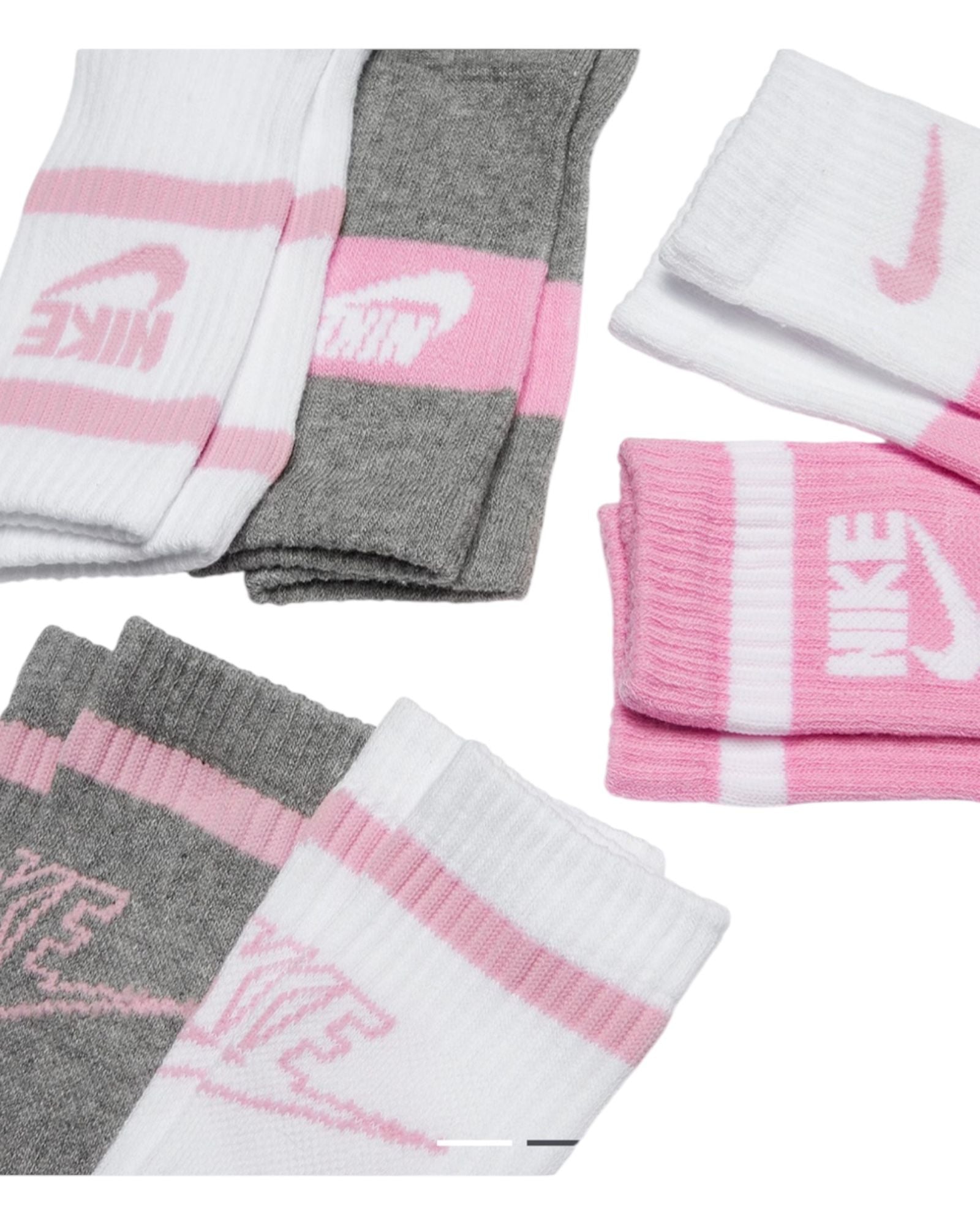 NIKE 6PK CREW SOCK