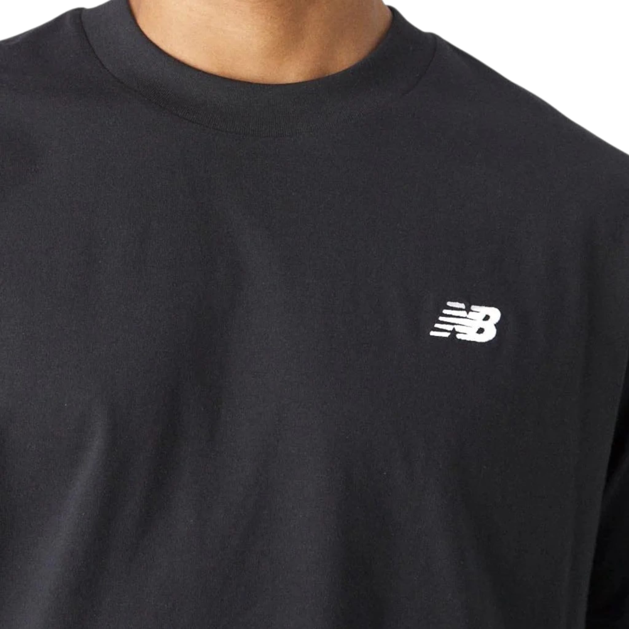 NEW BALANCE T SHIRT E SHORT MT41509 BK