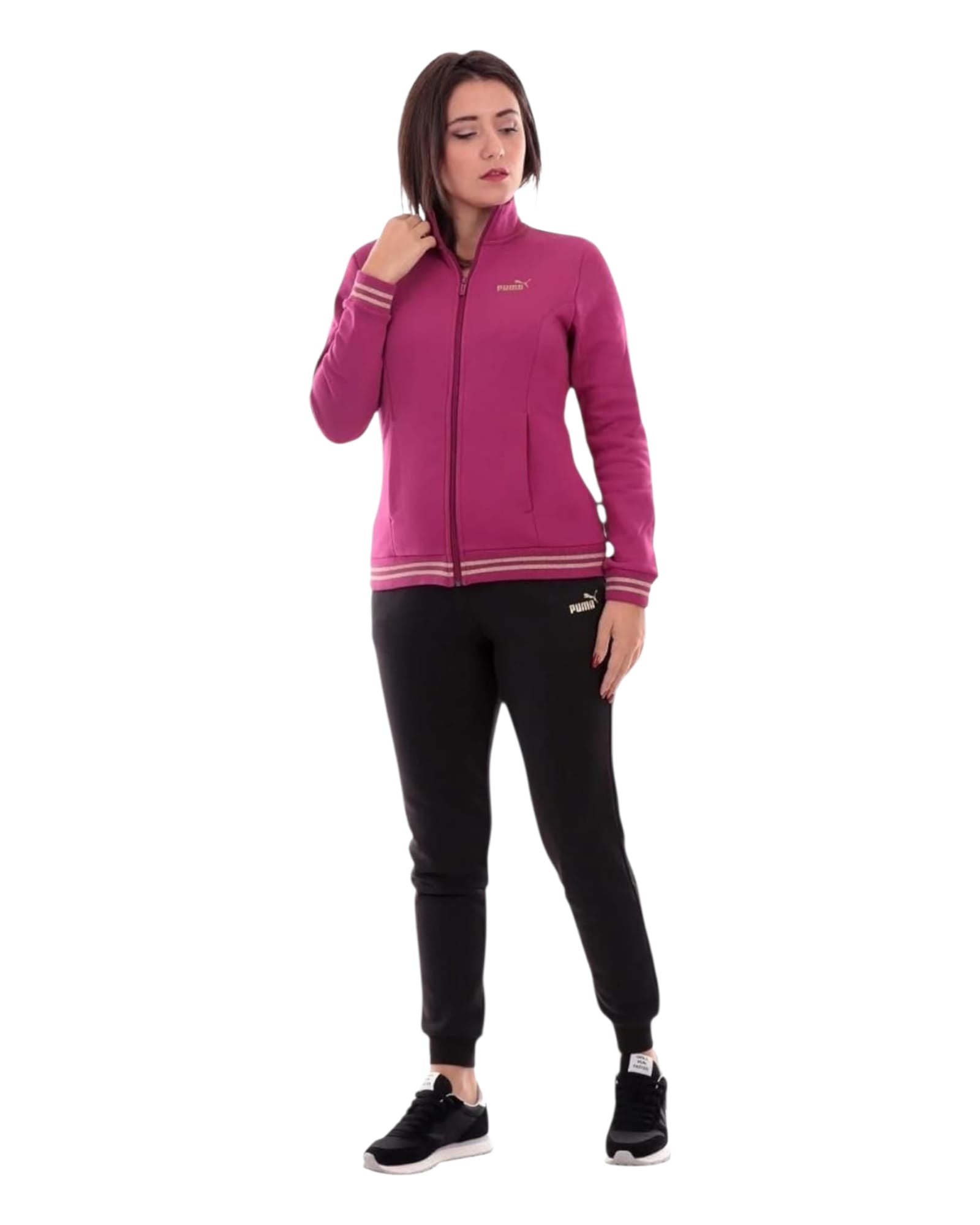 Puma ESS+Glitter FZ Suit FL