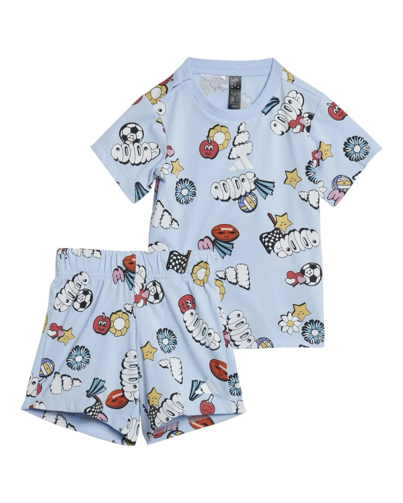 T Shirt e Short Adidas