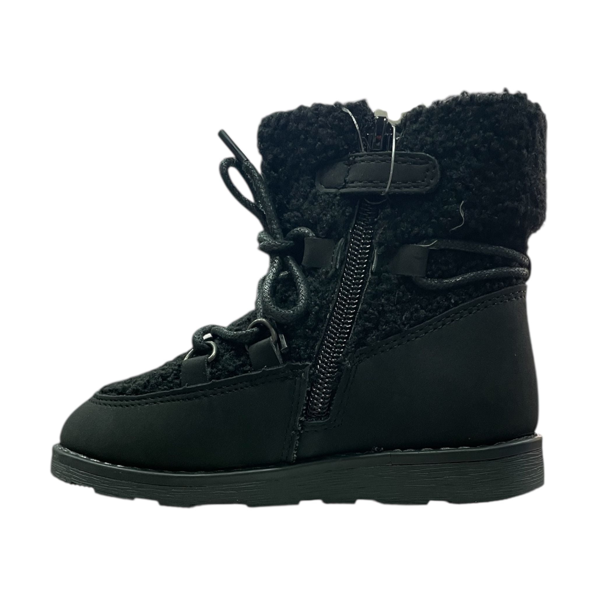 SUPERGA STIVALETTO PELLICCIA LACCI JR