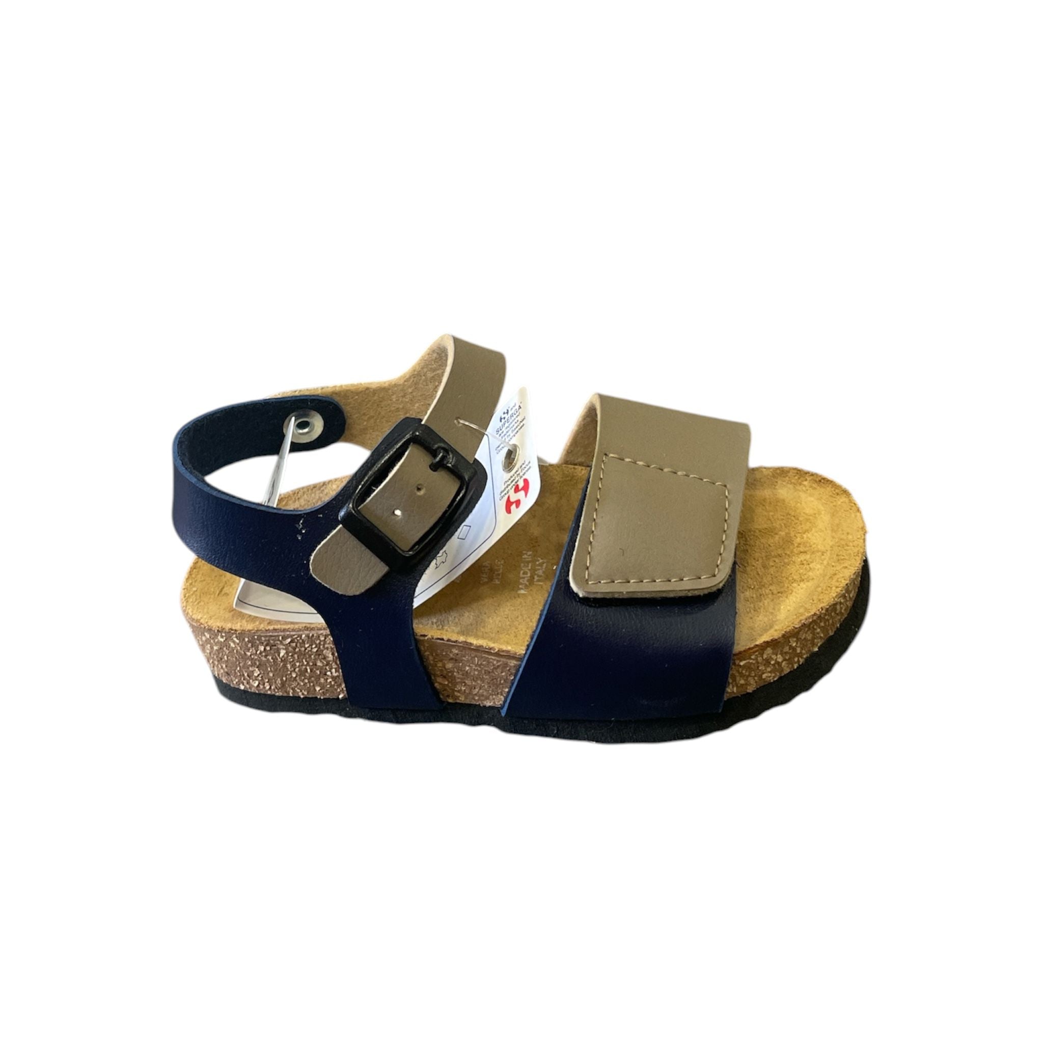 Sandalo in pelle da bambino Superga