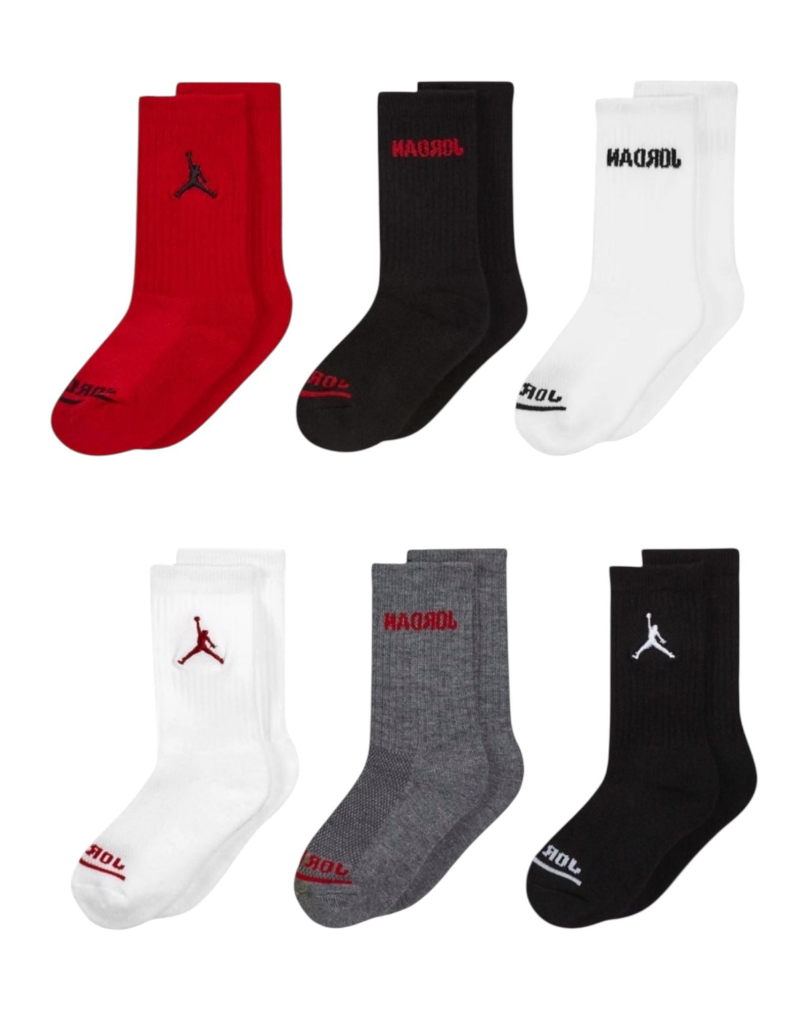 CALZINI JORDAN CREW 6PK