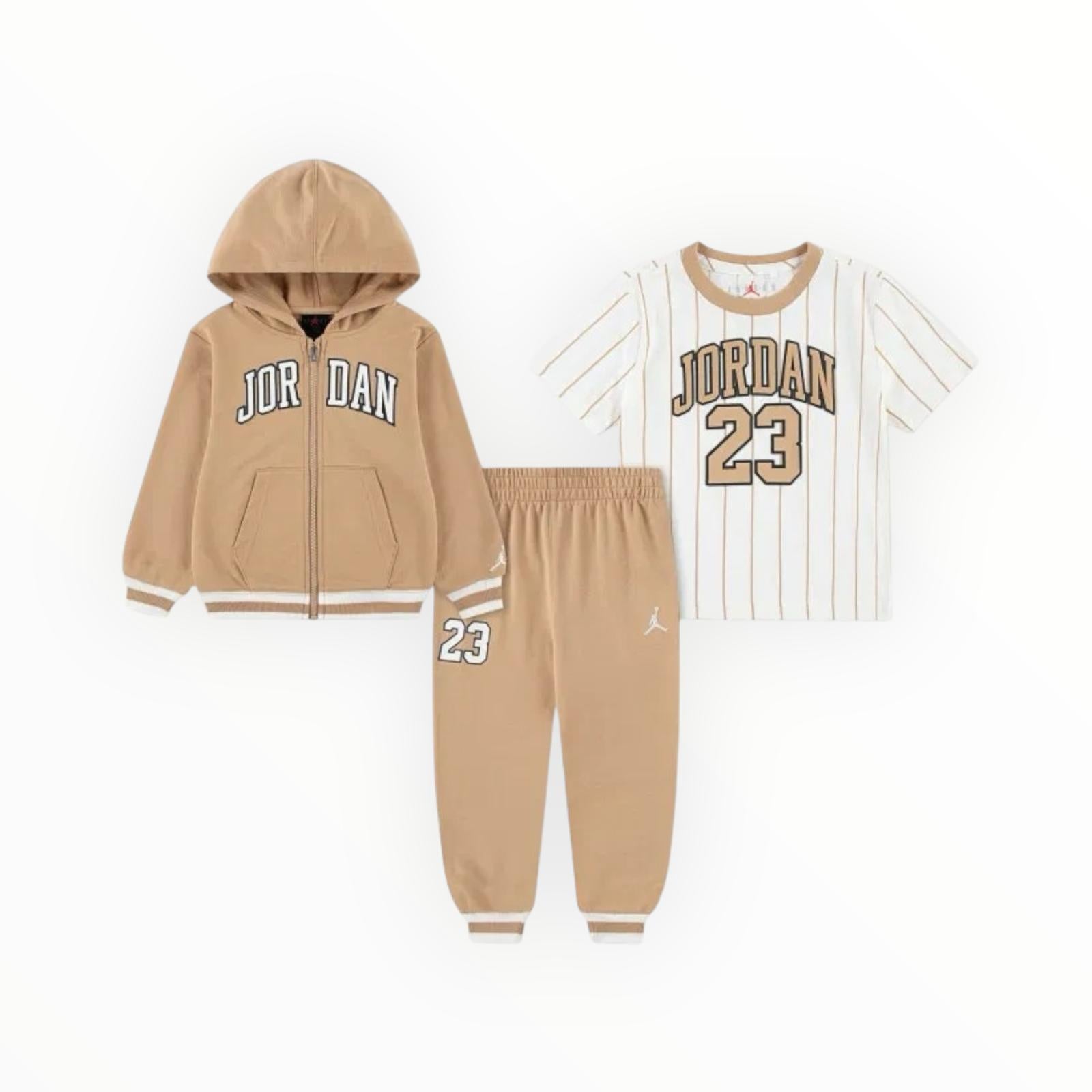 JORDAN Completo composto da felpa, pantalone e t-shirt