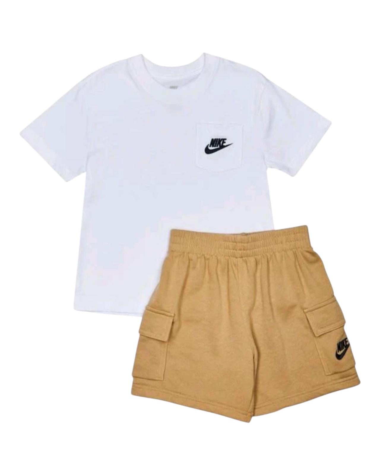 B NSW PKT TEE FT SHORT SET