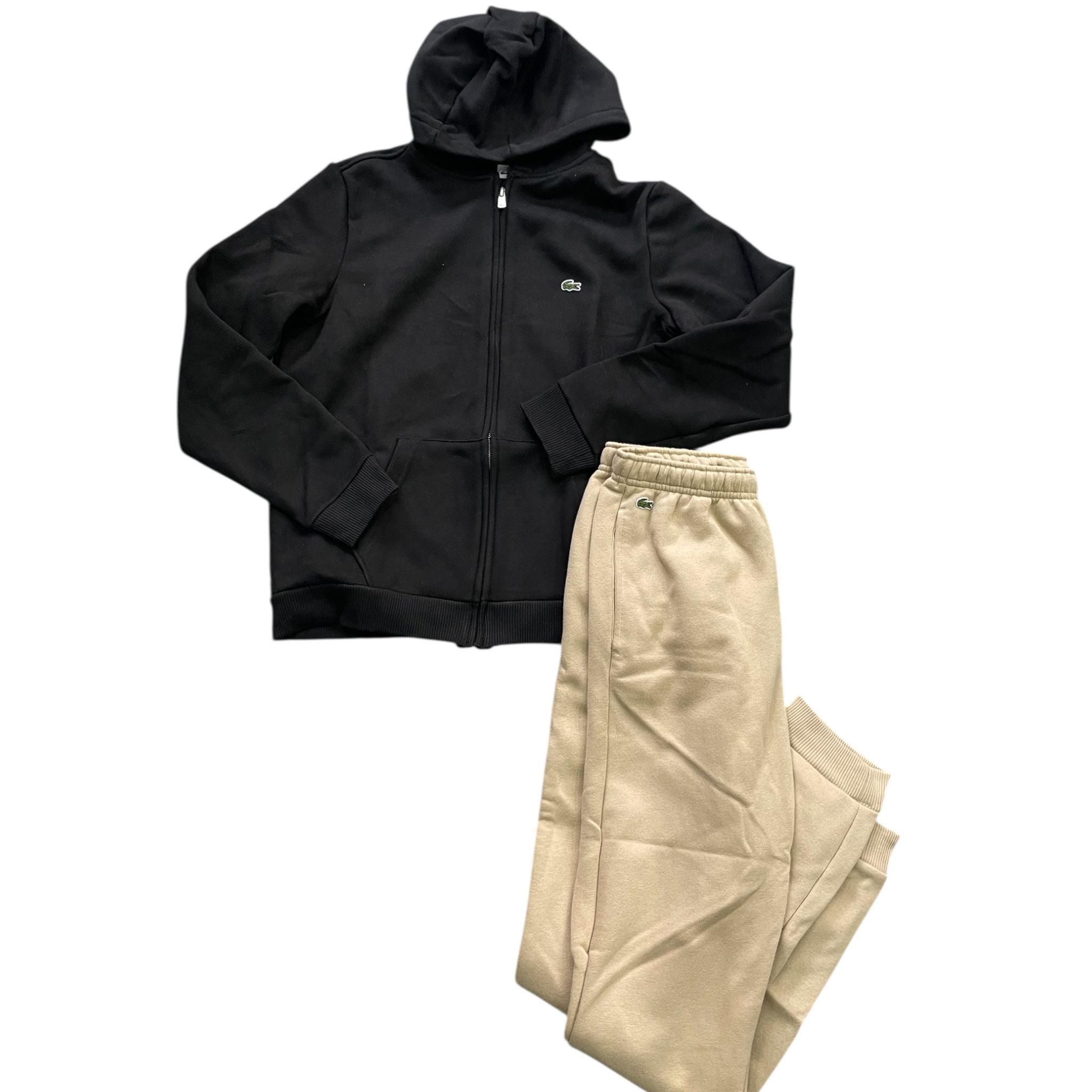 TUTA LACOSTE CON ZIP JR