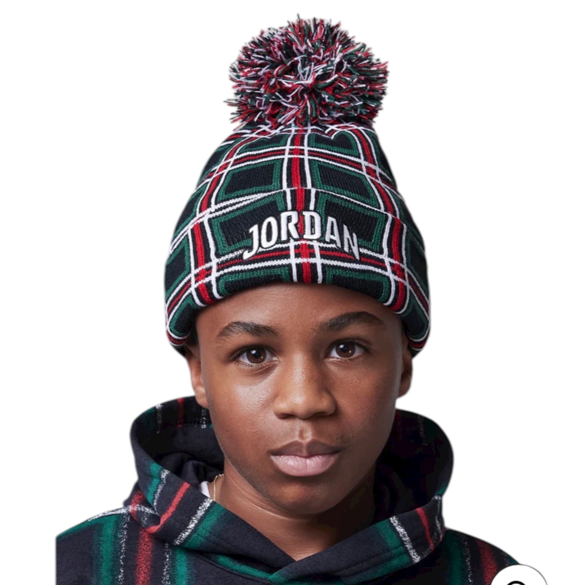 CAPPELLO IN LANA JORDAN POM