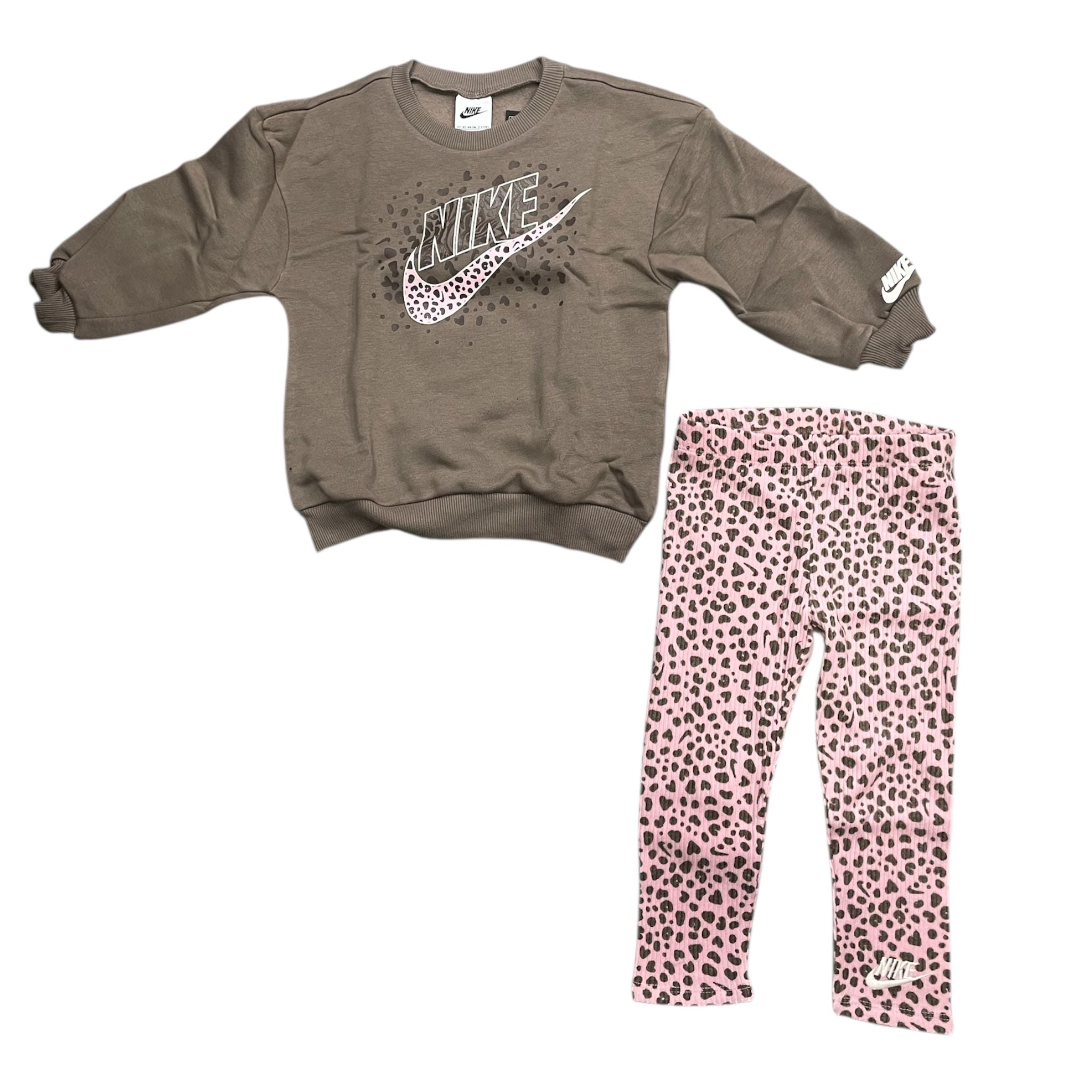 TUTA NIKE CON FELPA E LEGGINGS