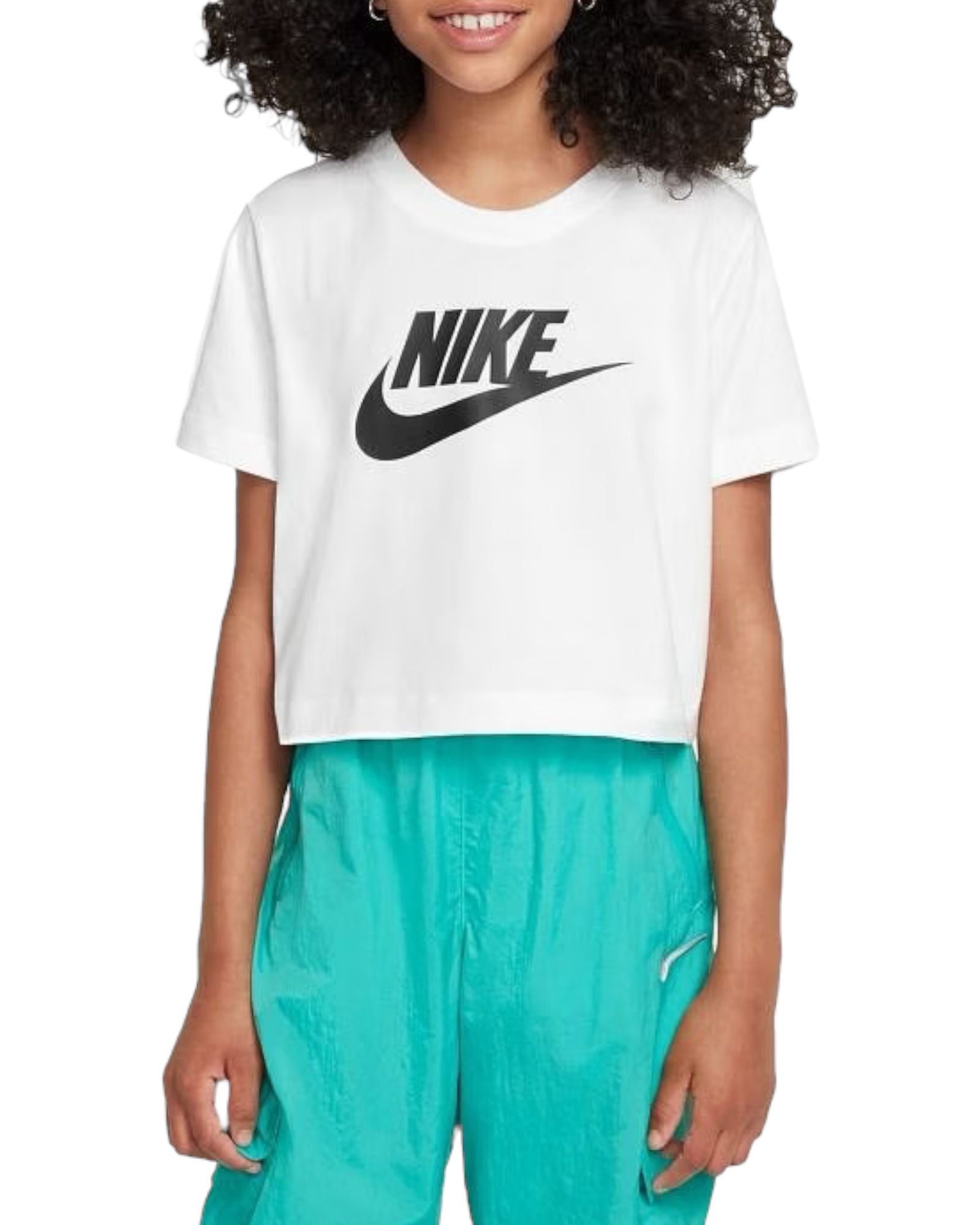 T-SHIRT CROP LOGO FUTURA BAMBINA