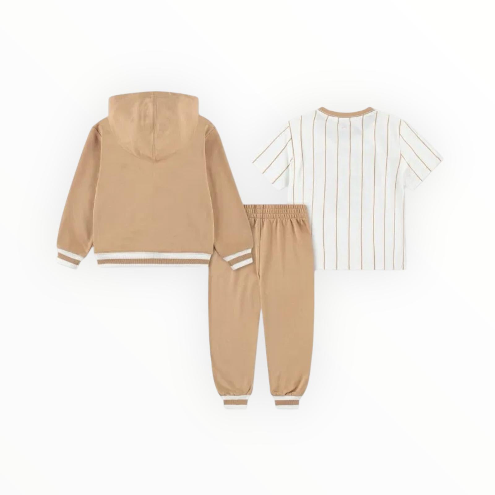 JORDAN Completo composto da felpa, pantalone e t-shirt
