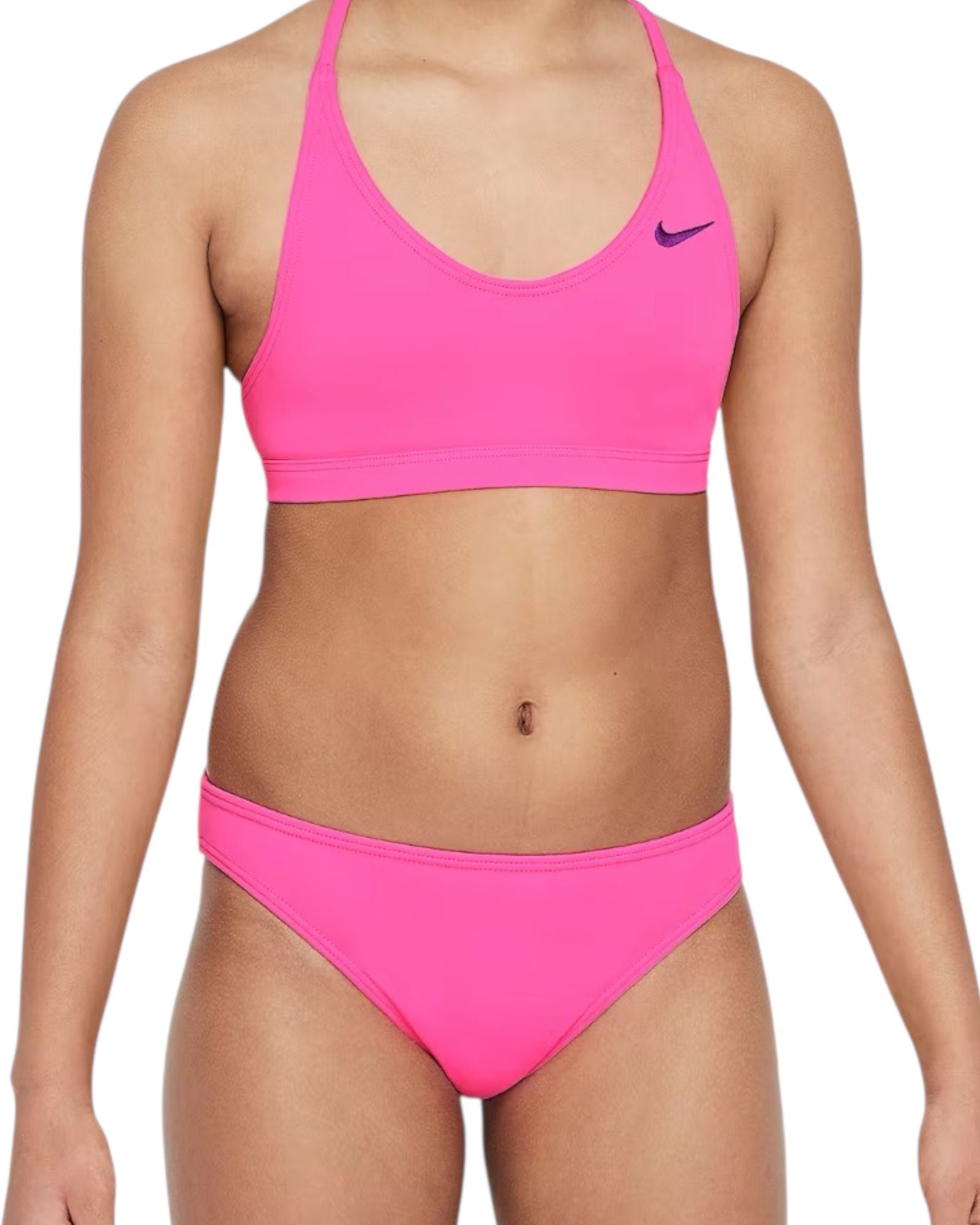 Big Kids' (Girls') Lace-Up Bikini Set