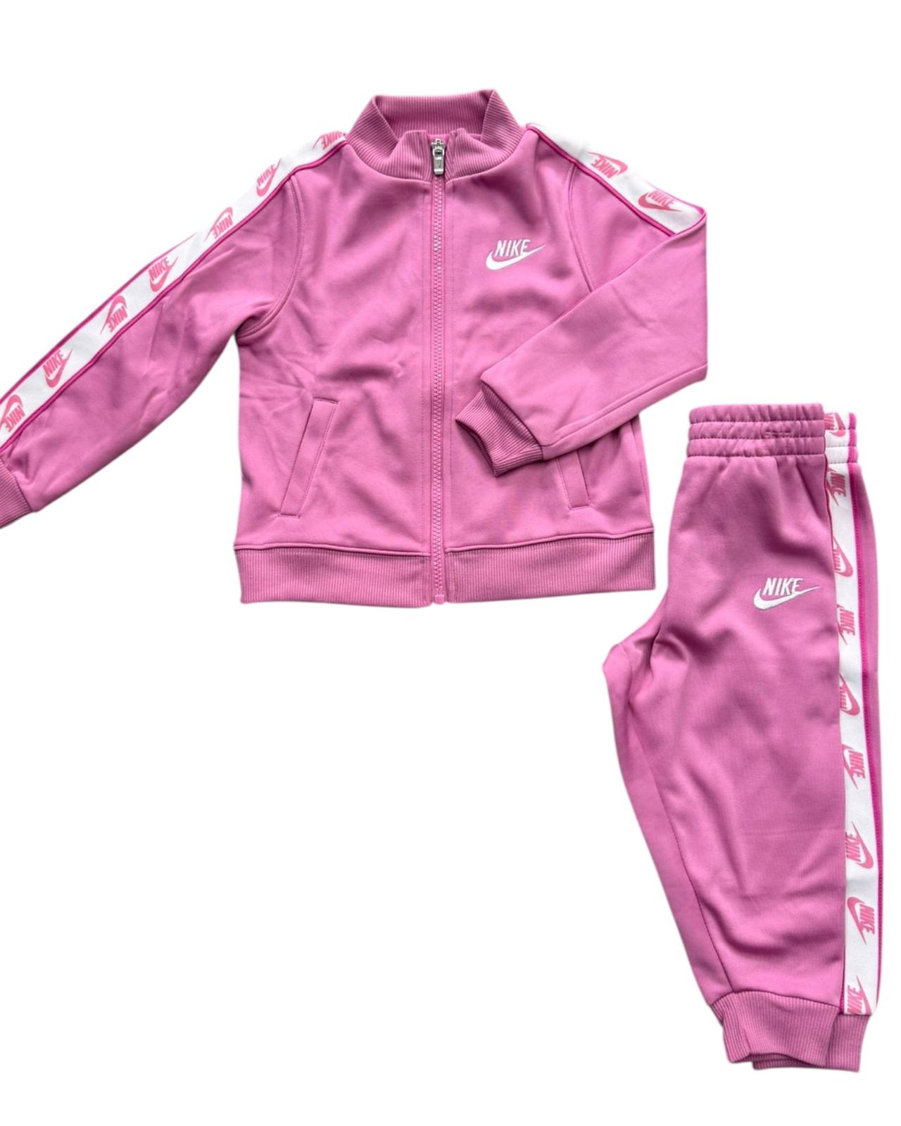 Full-Zip Set with Logo Taping