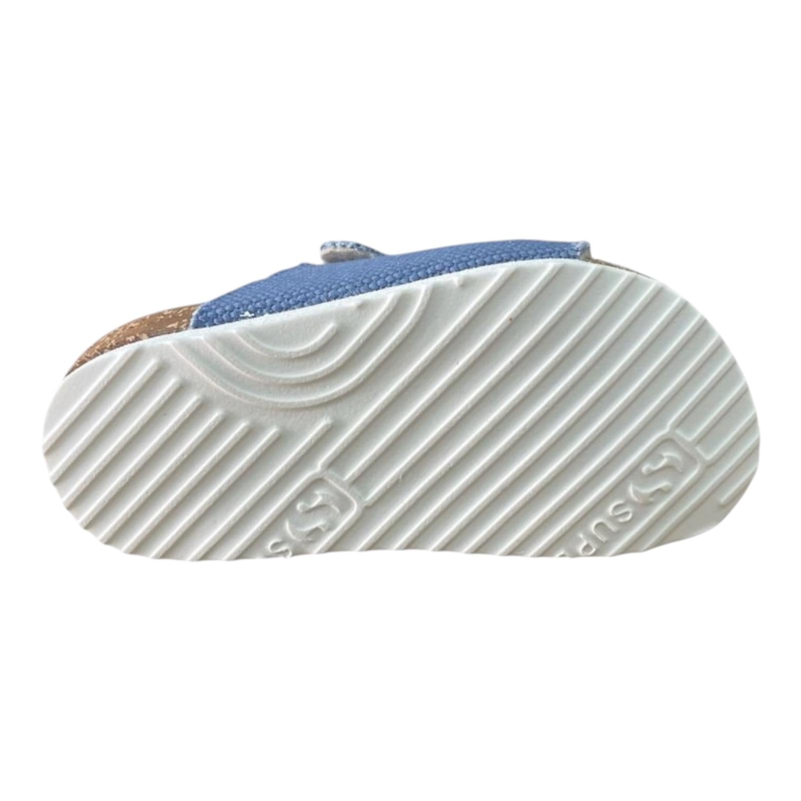 Ciabatte di jeans da bambino Superga