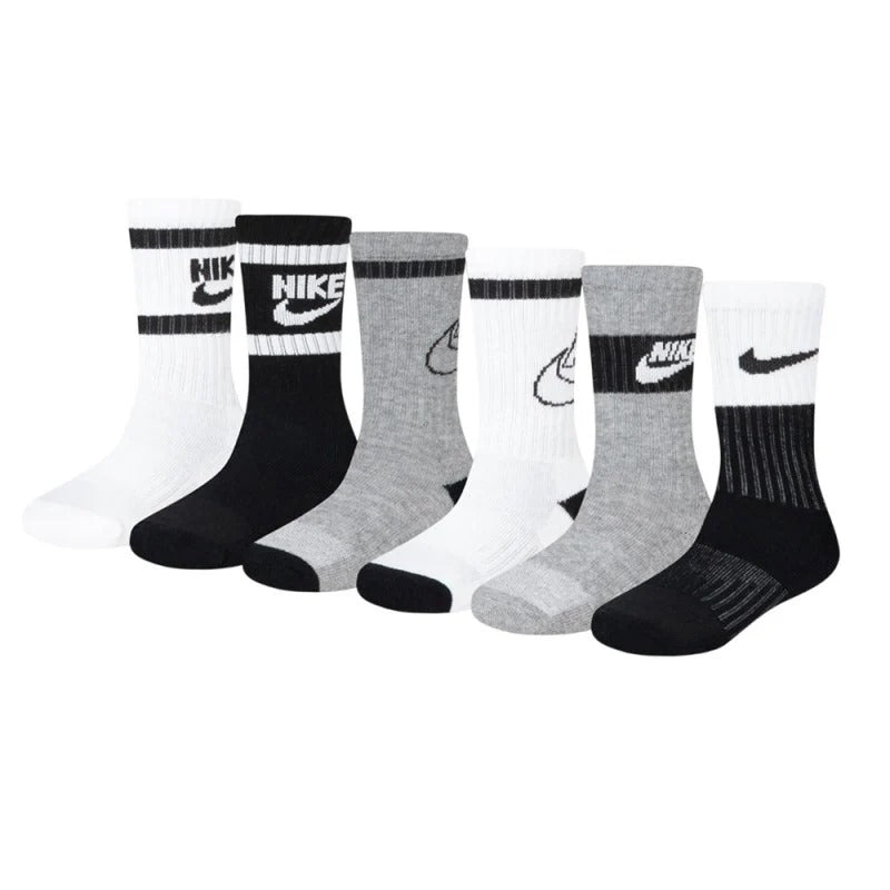 NIKE 6PK CREW SOCK