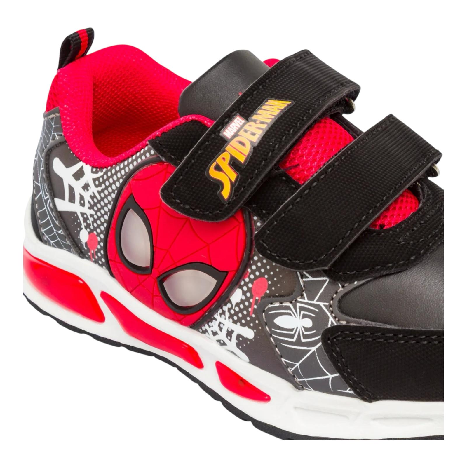 Scarpa Strappo e Luci Bambino Spiderman