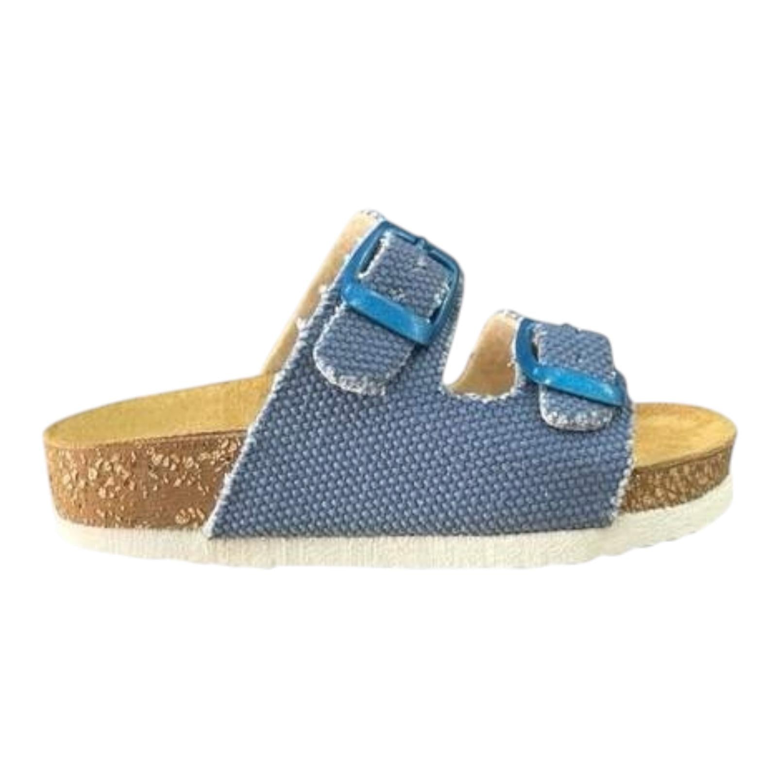 Ciabatte di jeans da bambino Superga