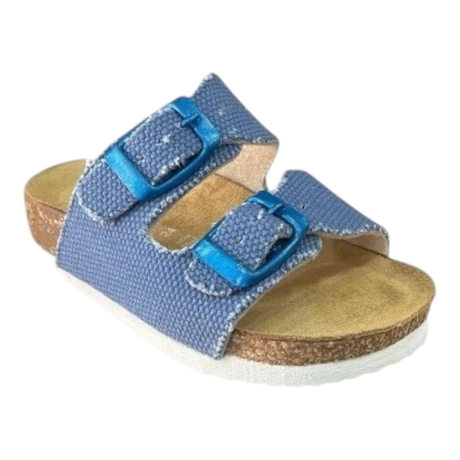 Ciabatte di jeans da bambino Superga