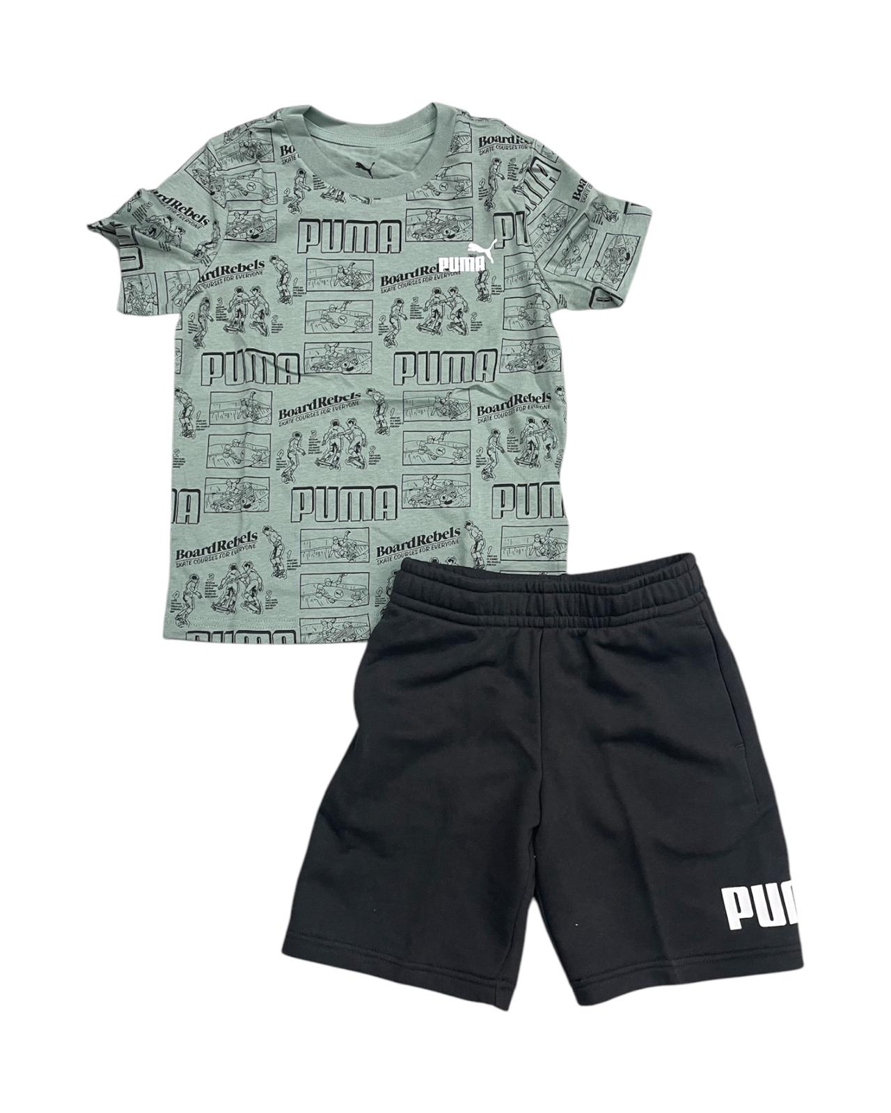 T Shirt e Short PUMA