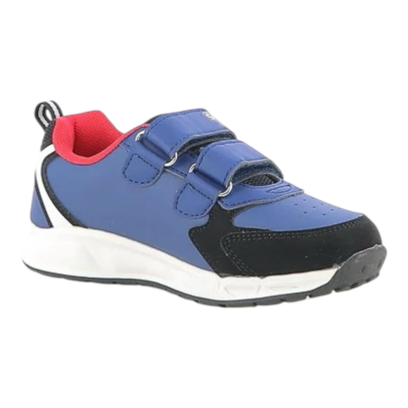 Sneakers blu da bambino con luci e strappi Sonic