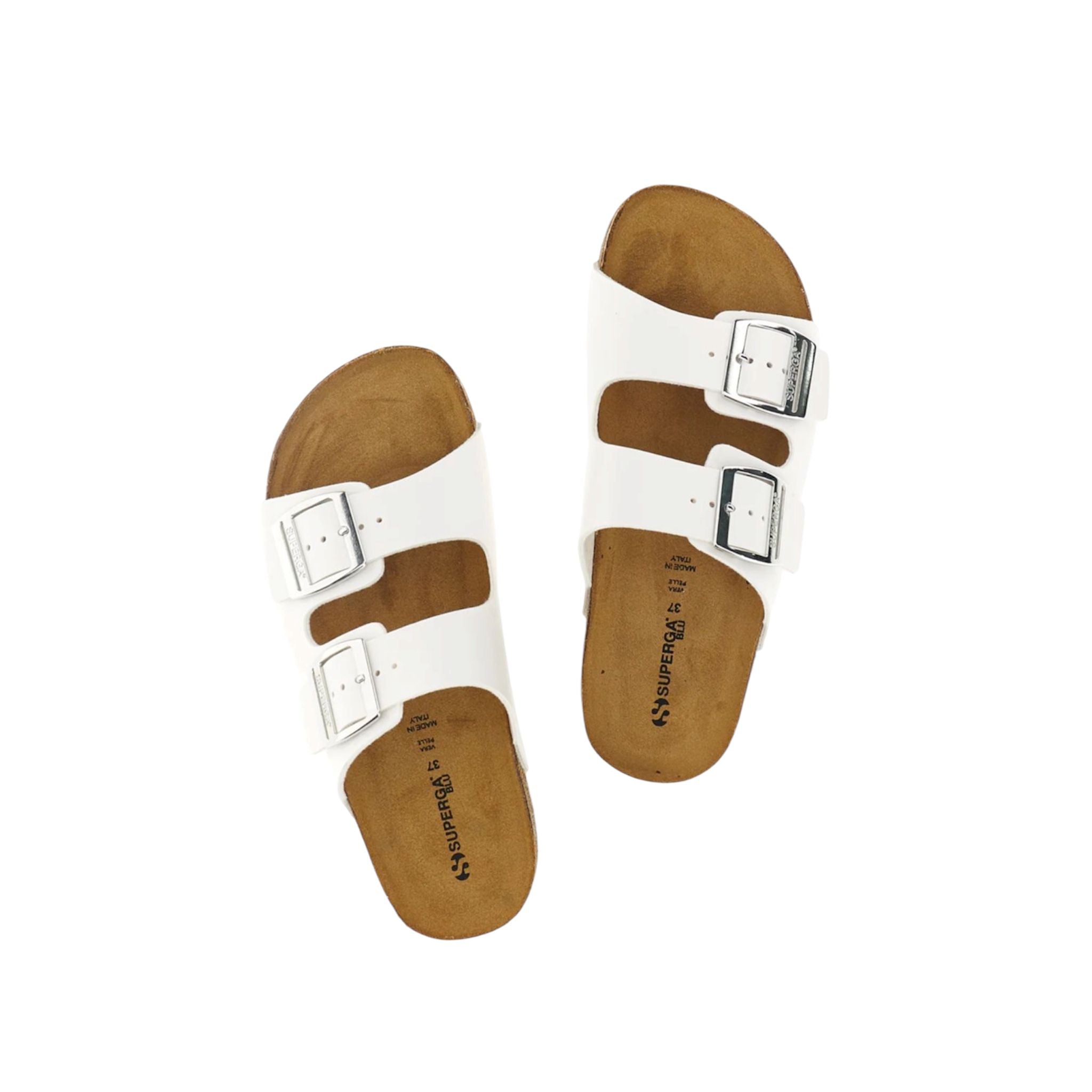 Ciabatta in pelle da bambino Superga