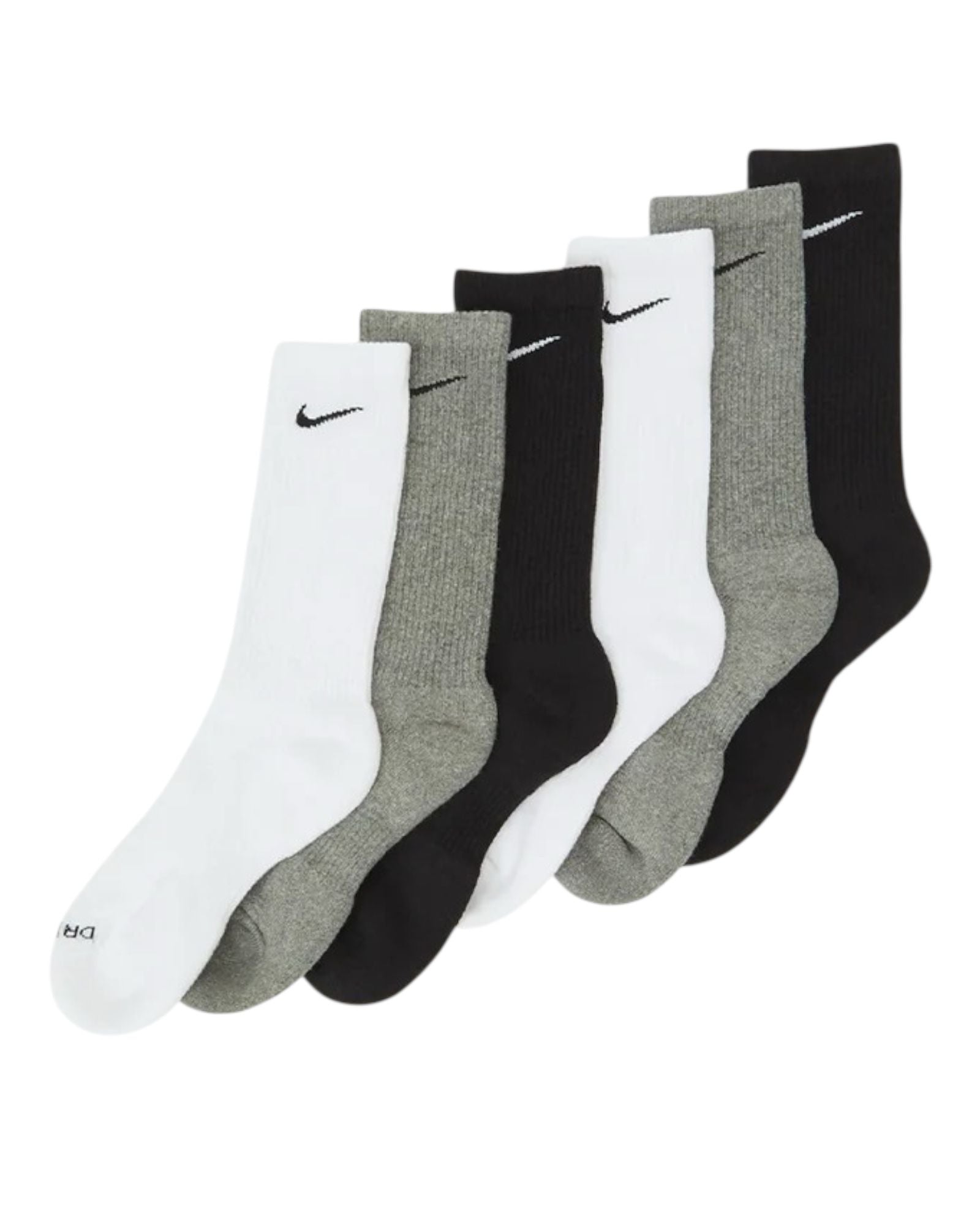 NIKE 6PK CREW SOCK